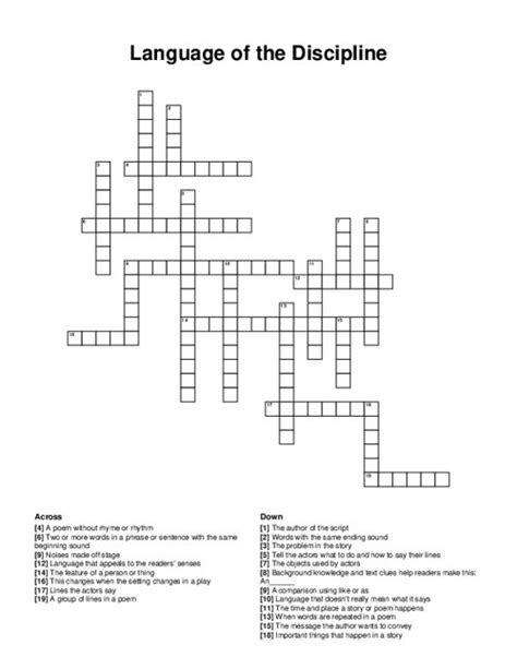 crossword clue discipline|discipline crossword clue 7 letters.